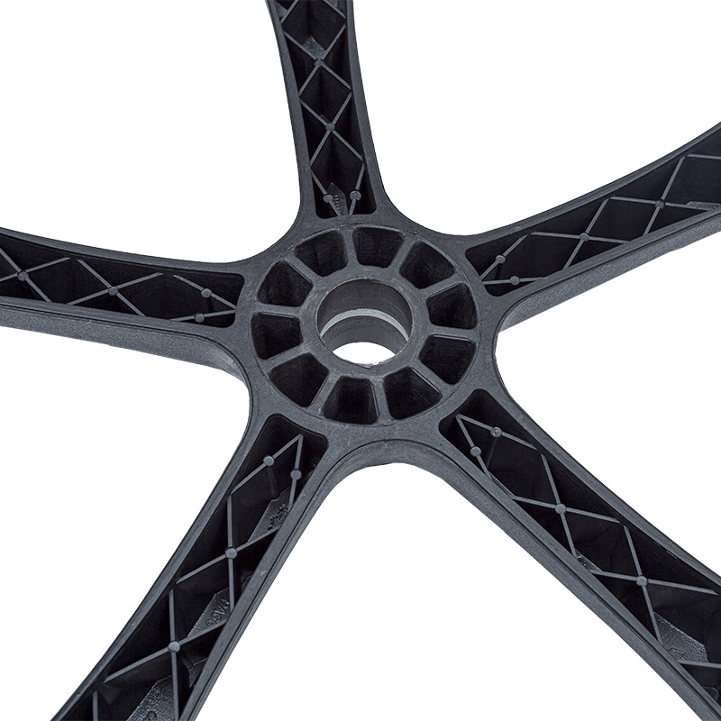 Nylonová noha stoličky z kože PA-H (nylonová základňa)