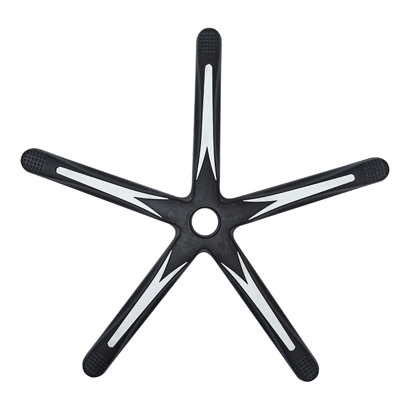 PA-BW herné nohy nylonové nohy stoličky (nylonová základňa)